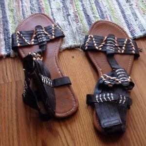 Cute brown sandals